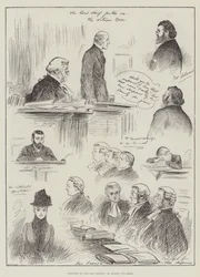 Schizzi nei Tribunali, un